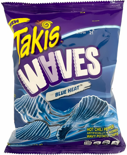 Takis - Waves Blue Heat 71g